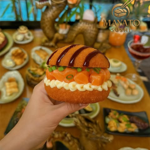 Hambúrguer de Salmão